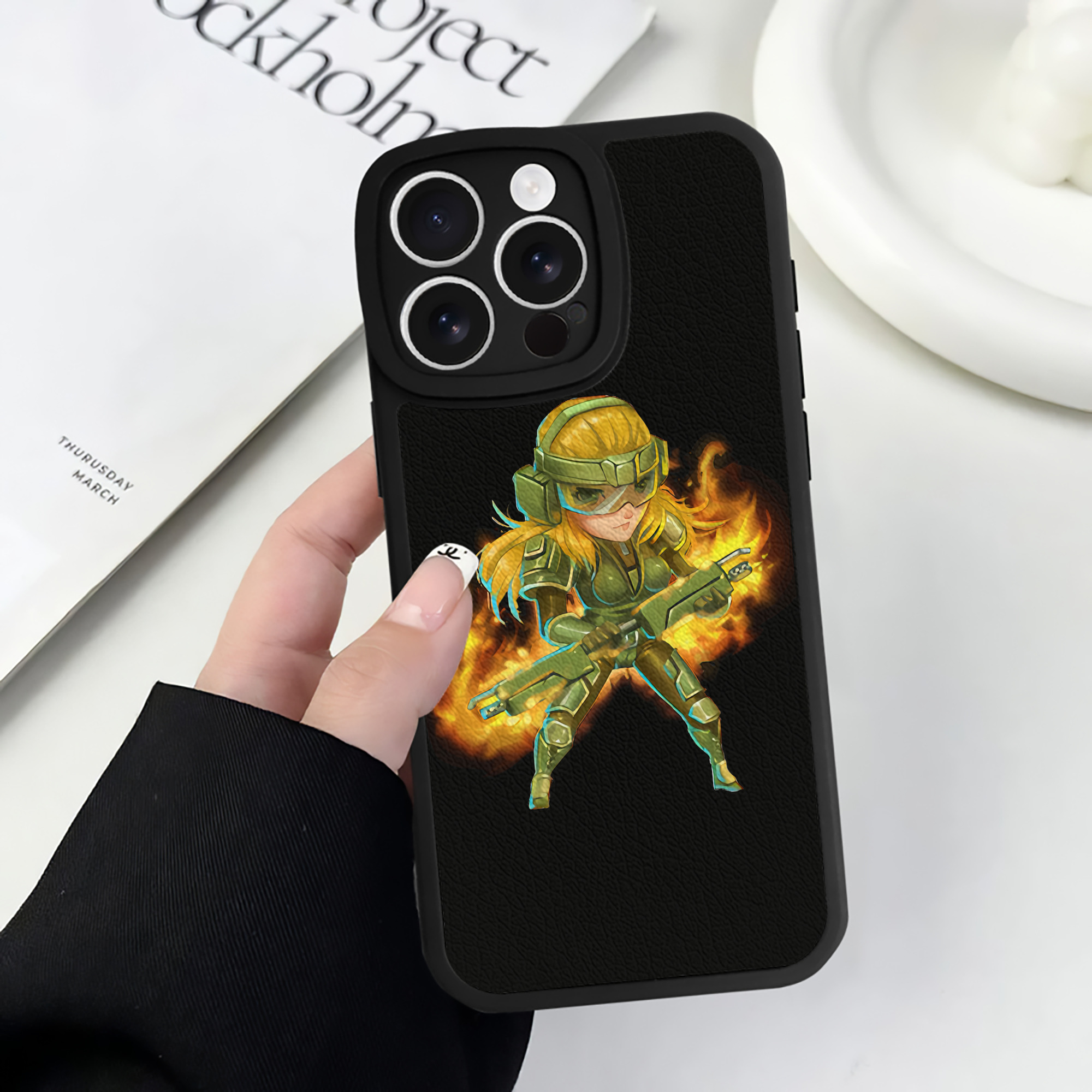 リーグ・オブ・レジェンド League of Legends LOL 【iPhone 16シリーズ対応】シリコンスマホケース（レザー調） 材質：シリコン